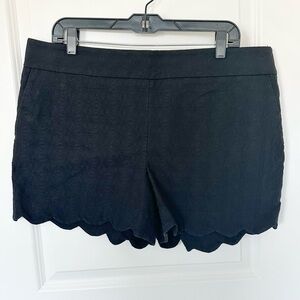 LOFT Scalloped Riviera Shorts